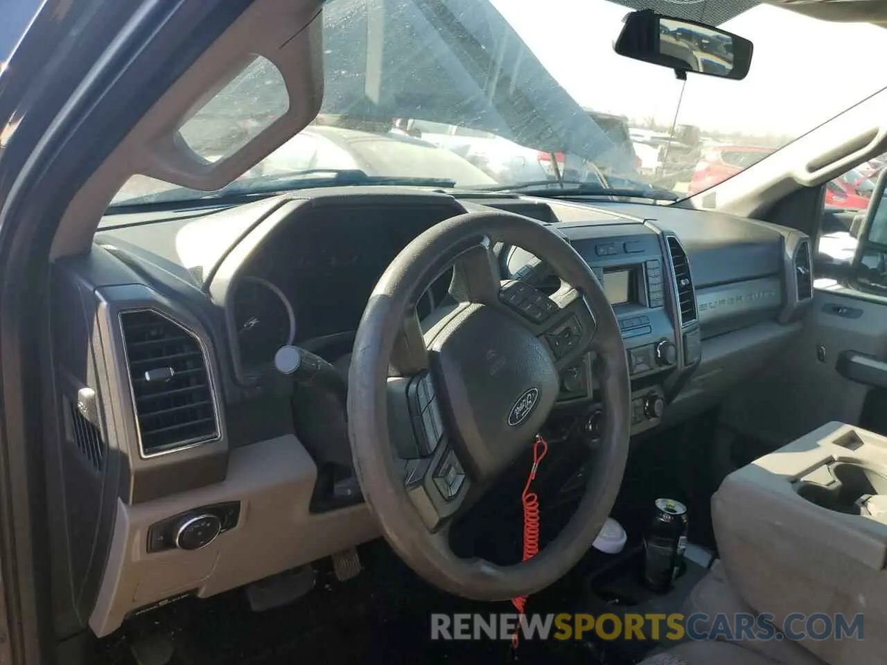 8 Photograph of a damaged car 1FT7W2BT2KEC40480 FORD F250 2019