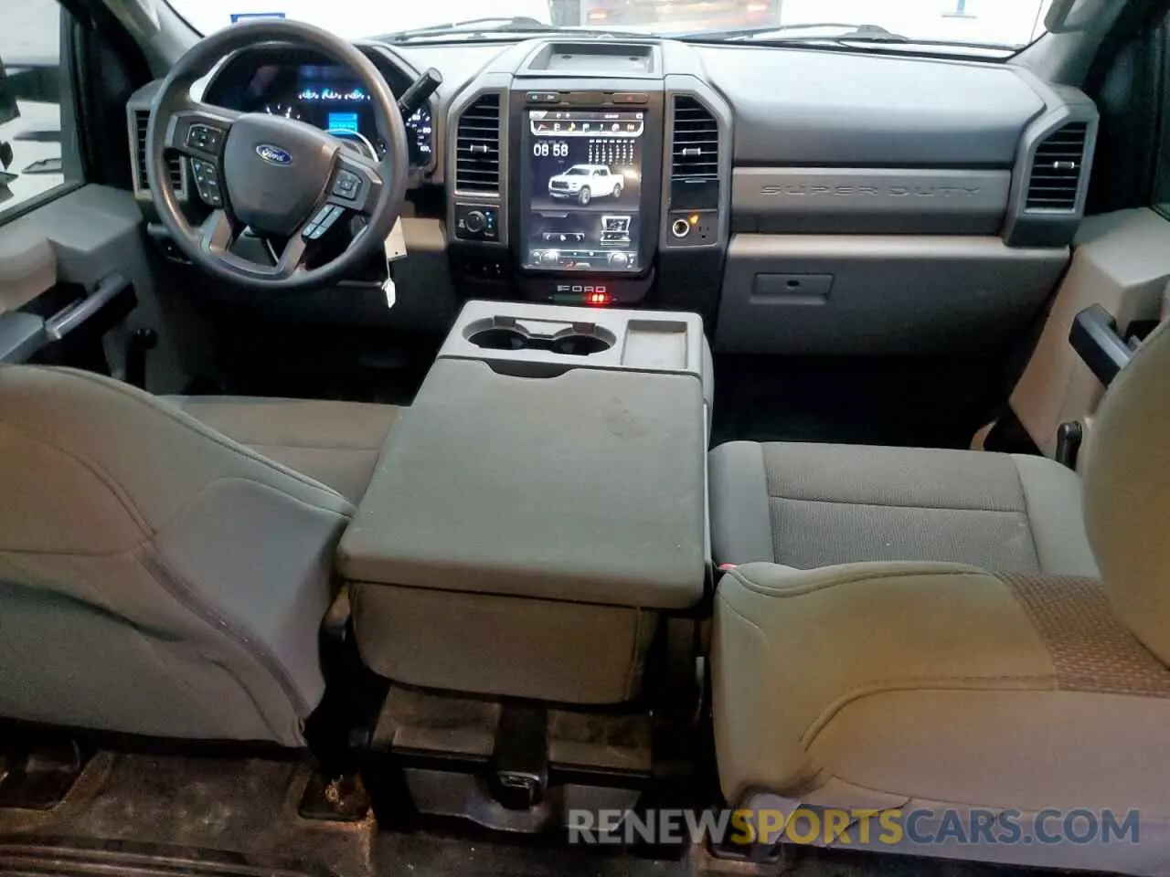 8 Photograph of a damaged car 1FT7W2BT3KED53855 FORD F250 2019