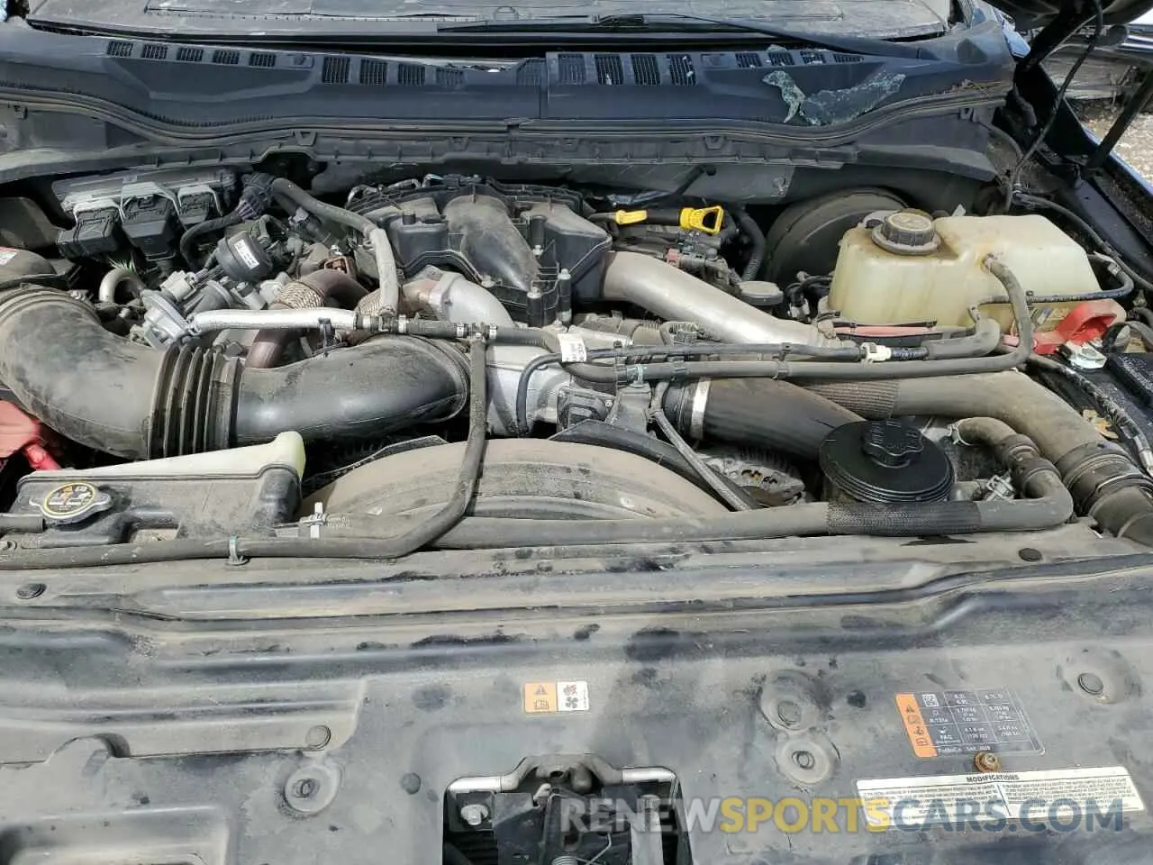 11 Photograph of a damaged car 1FT7W2BT3KEF12745 FORD F250 2019
