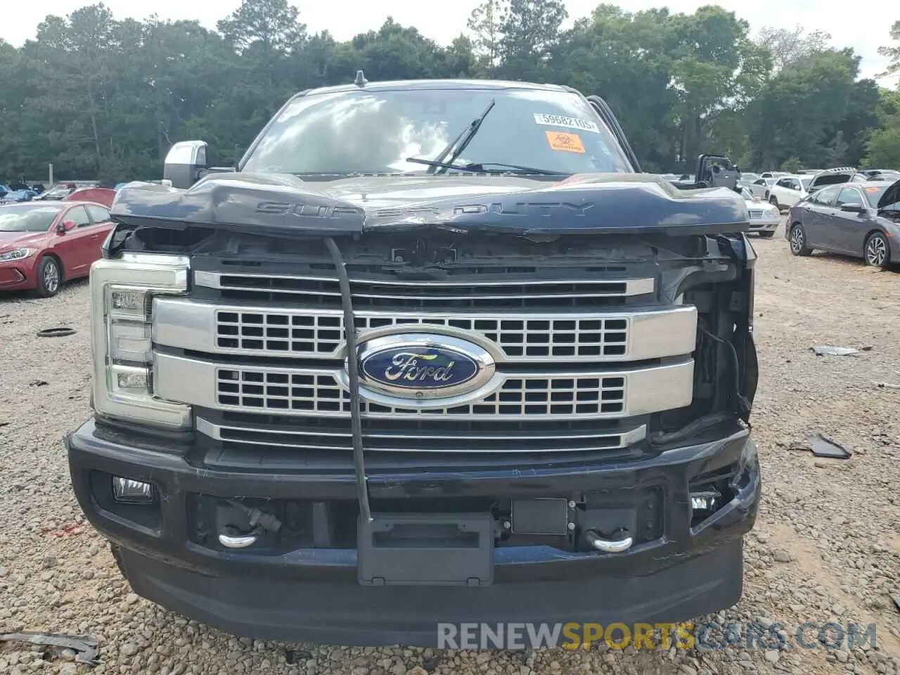 5 Photograph of a damaged car 1FT7W2BT4KEC57796 FORD F250 2019