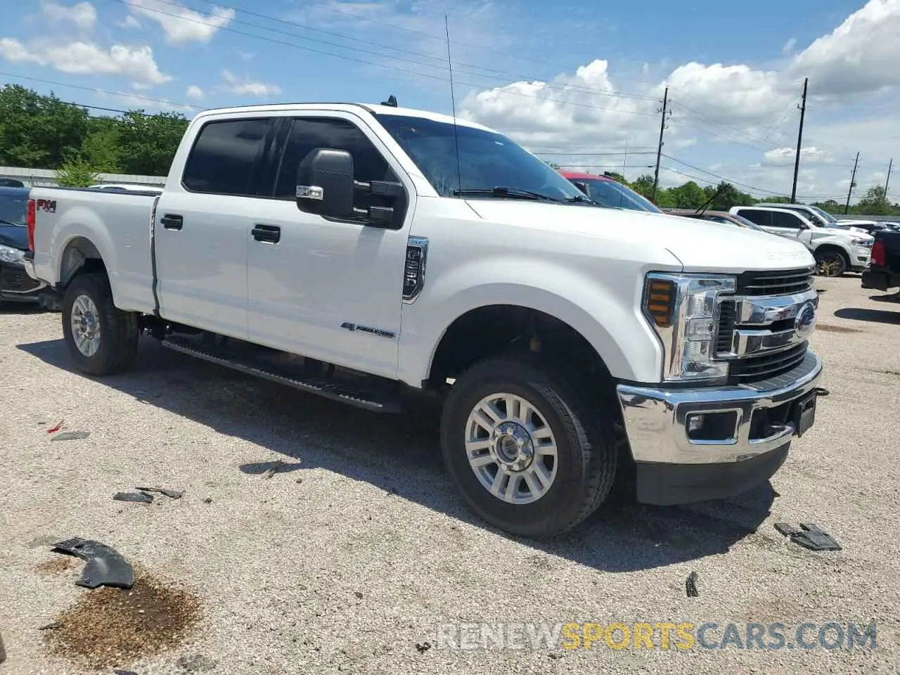 4 Photograph of a damaged car 1FT7W2BT4KEE23041 FORD F250 2019