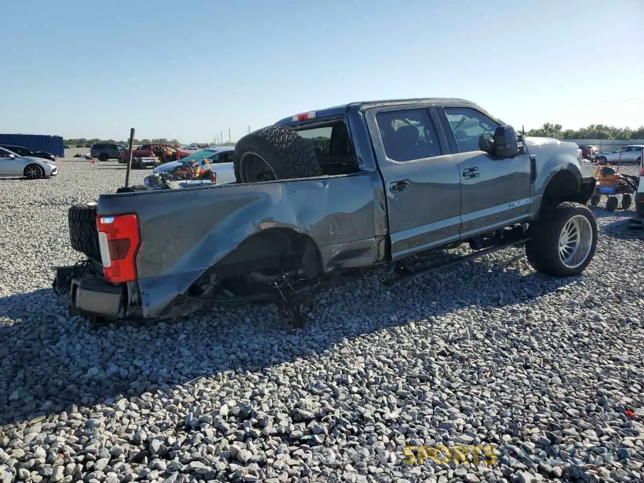 3 Photograph of a damaged car 1FT7W2BT4KEF92525 FORD F250 2019