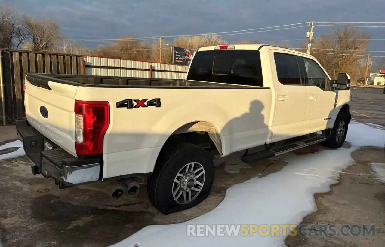 4 Photograph of a damaged car 1FT7W2BT4KEG54943 FORD F250 2019