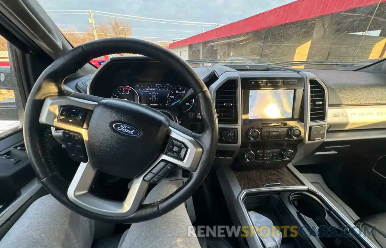 9 Photograph of a damaged car 1FT7W2BT4KEG54943 FORD F250 2019