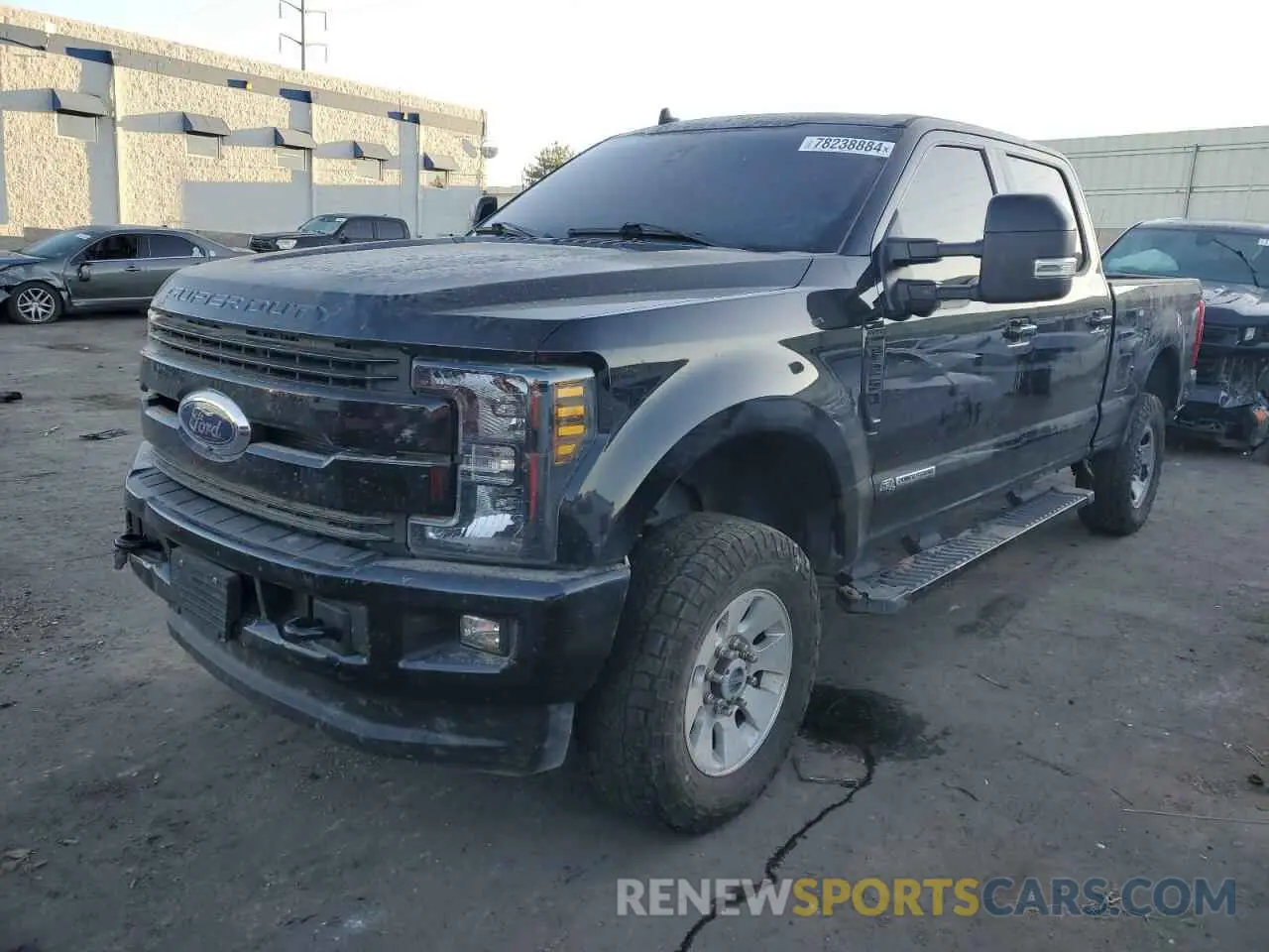 1 Photograph of a damaged car 1FT7W2BT4KEG74478 FORD F250 2019