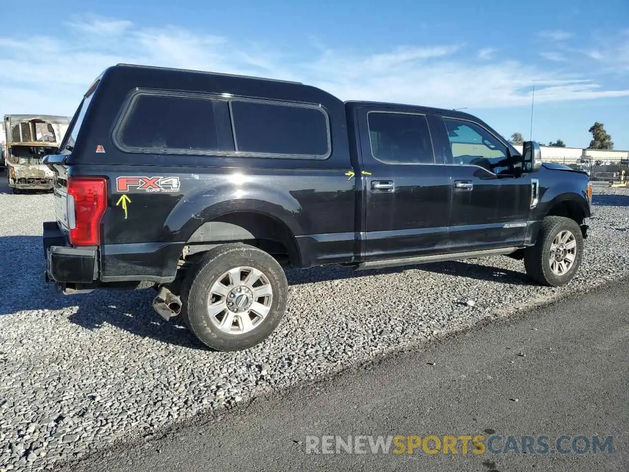 3 Photograph of a damaged car 1FT7W2BT6KED37598 FORD F250 2019
