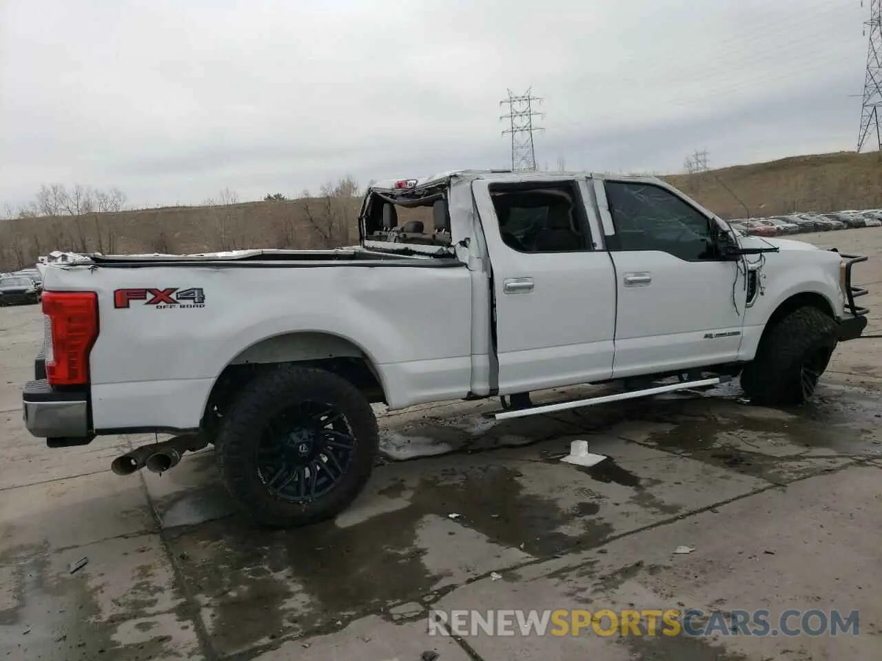 3 Photograph of a damaged car 1FT7W2BT6KEG16517 FORD F250 2019