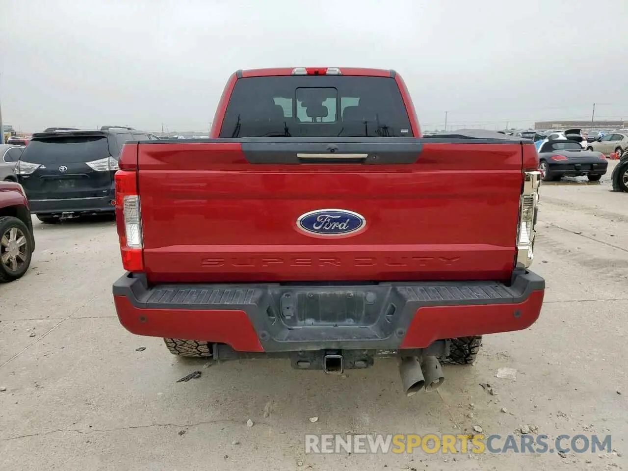 6 Photograph of a damaged car 1FT7W2BT7KEG03274 FORD F250 2019