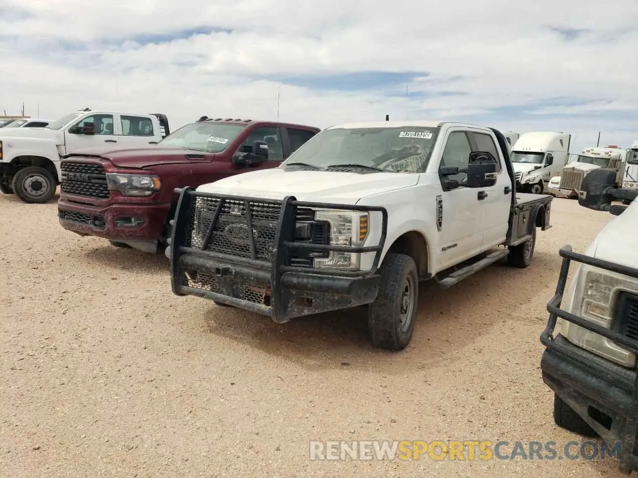 1 Photograph of a damaged car 1FT7W2BT7KEG06692 FORD F250 2019