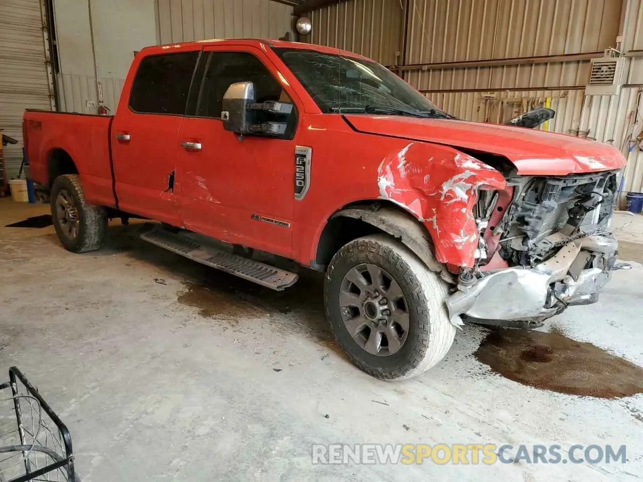4 Photograph of a damaged car 1FT7W2BT9KEC06567 FORD F250 2019