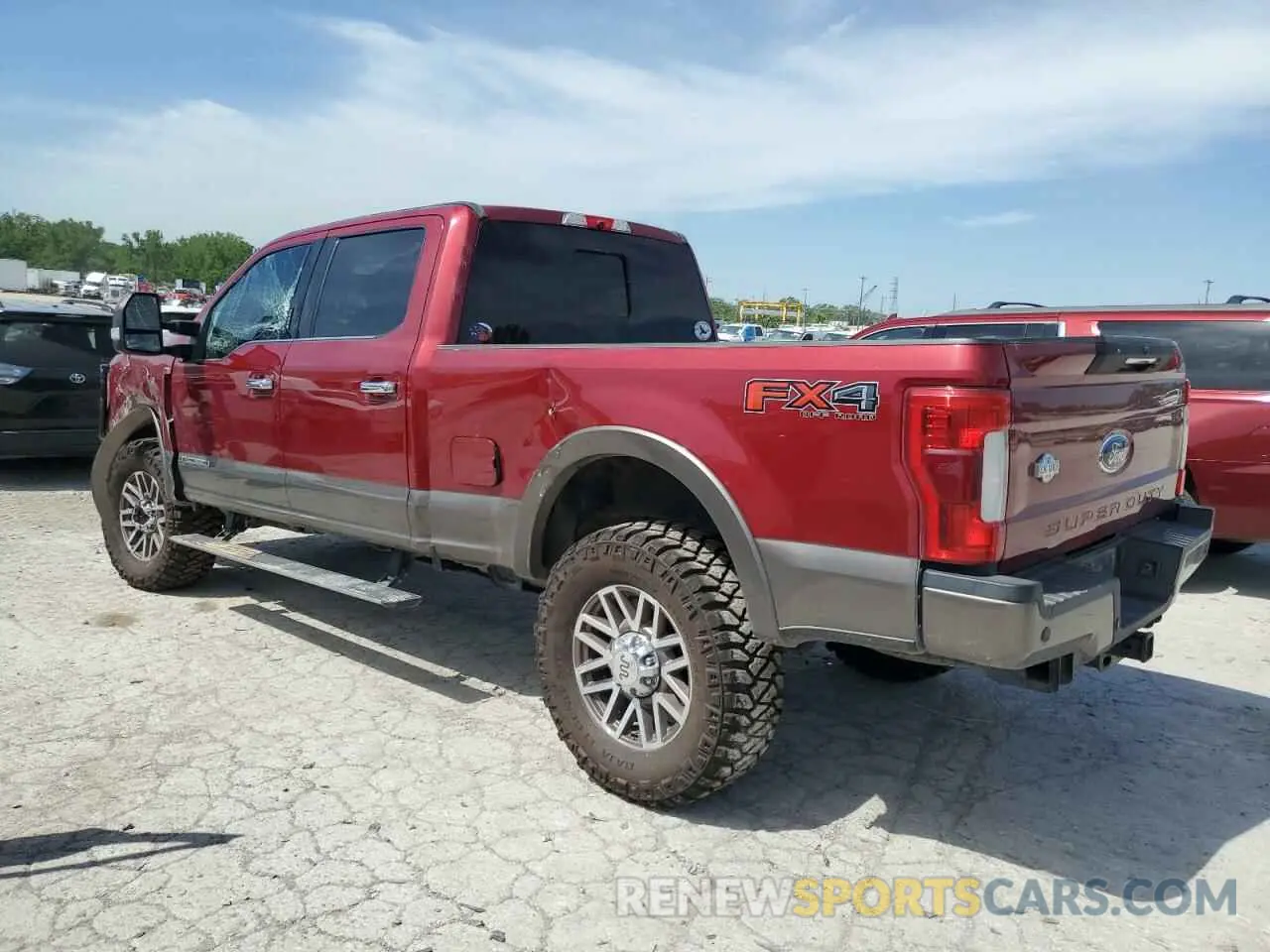 2 Photograph of a damaged car 1FT7W2BT9KEC76957 FORD F250 2019