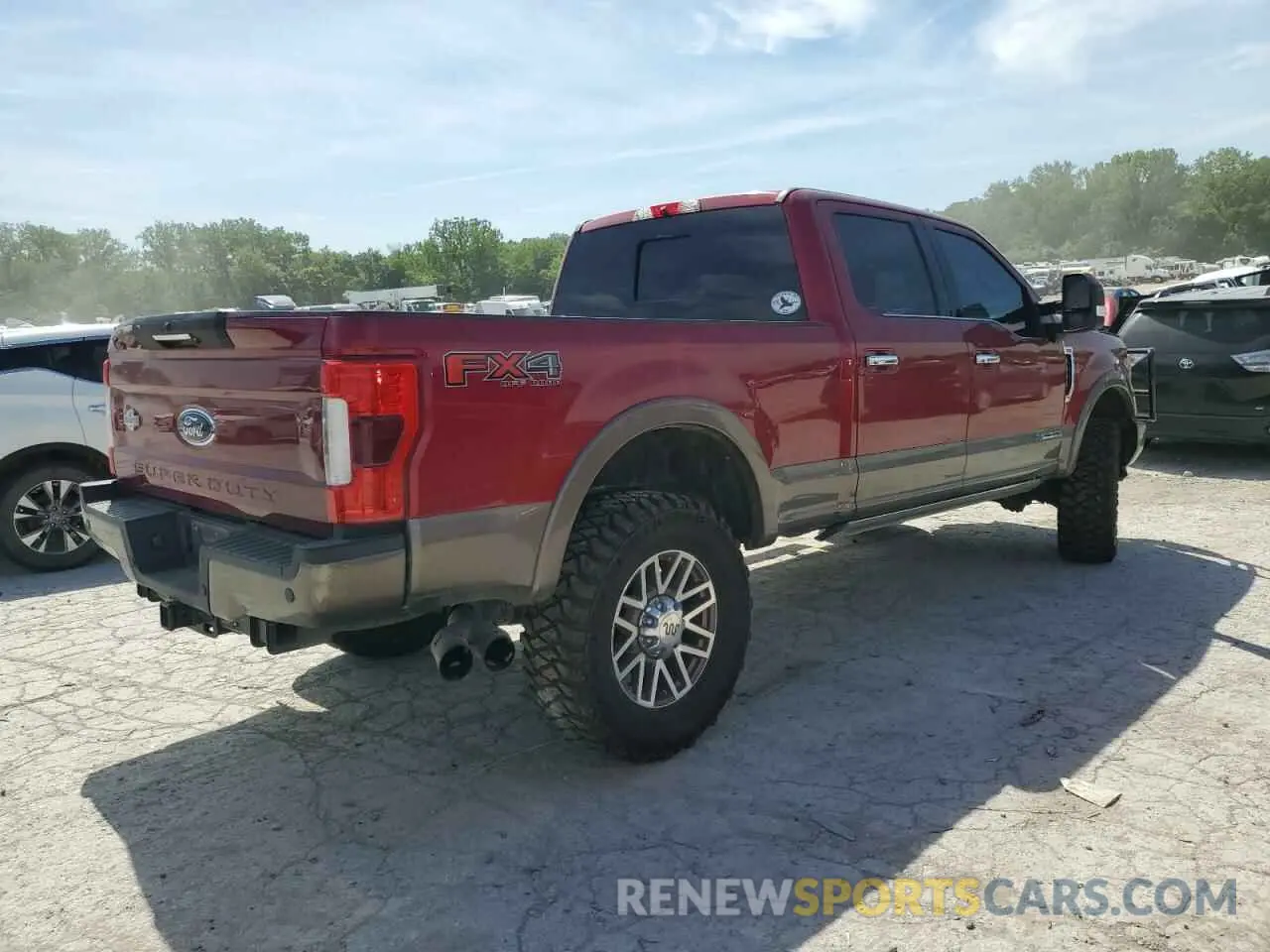 3 Photograph of a damaged car 1FT7W2BT9KEC76957 FORD F250 2019