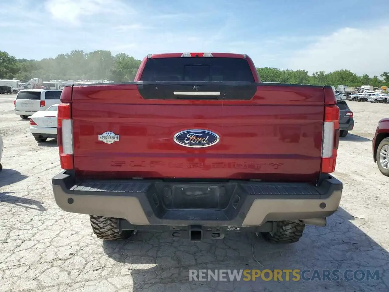 6 Photograph of a damaged car 1FT7W2BT9KEC76957 FORD F250 2019