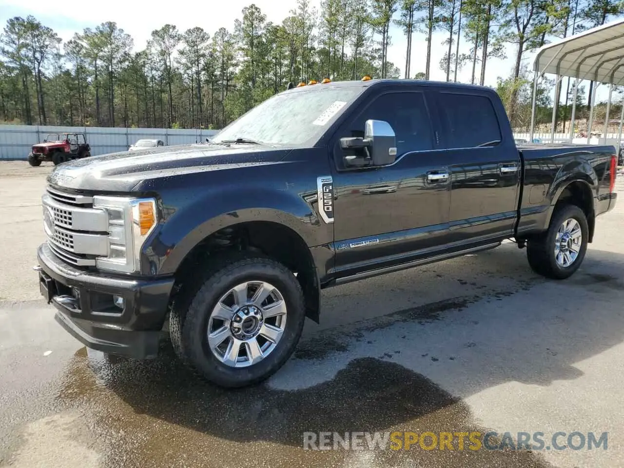 1 Photograph of a damaged car 1FT7W2BTXKED57952 FORD F250 2019