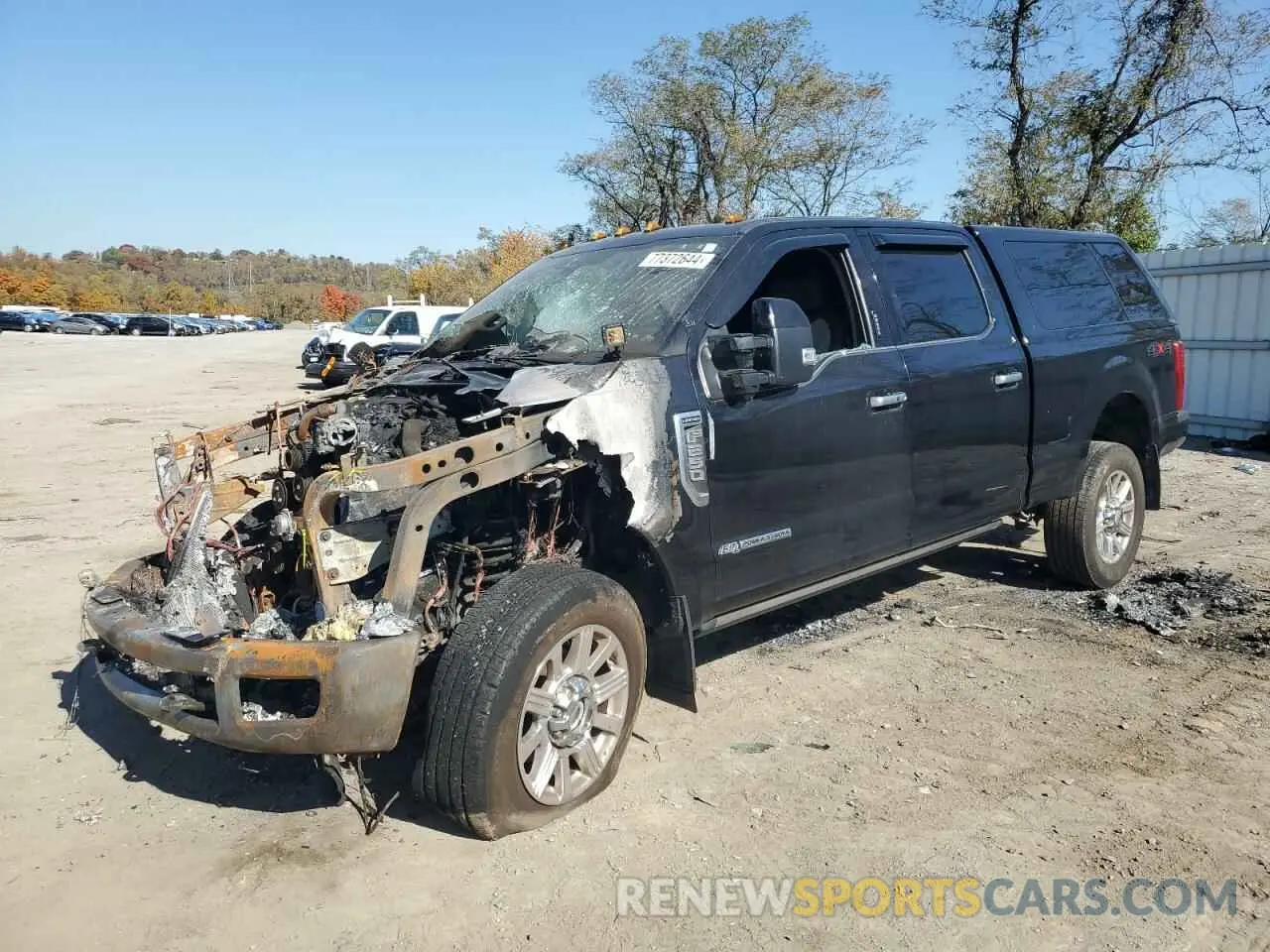 1 Photograph of a damaged car 1FT7W2BTXKEE61647 FORD F250 2019