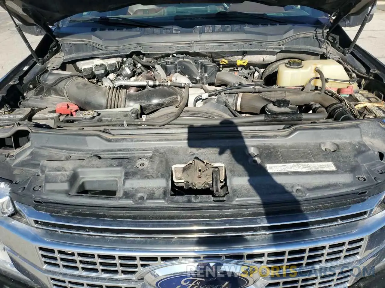11 Photograph of a damaged car 1FT7W2BTXKEF35875 FORD F250 2019