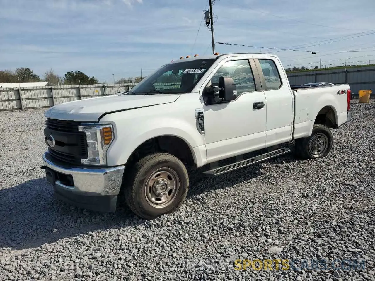 1 Photograph of a damaged car 1FT7X2B61KEG32082 FORD F250 2019