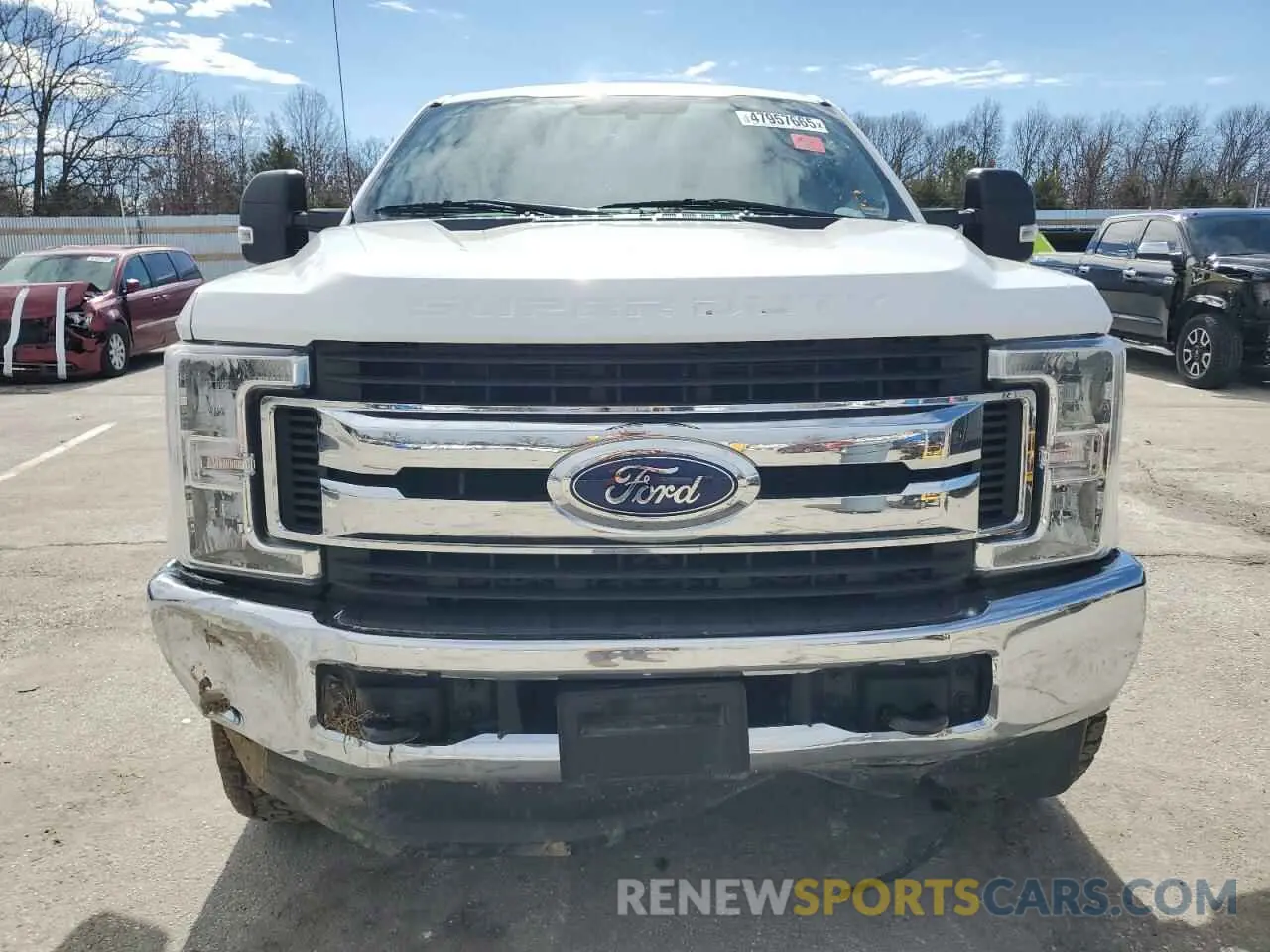 5 Photograph of a damaged car 1FT7X2B62KEF23095 FORD F250 2019