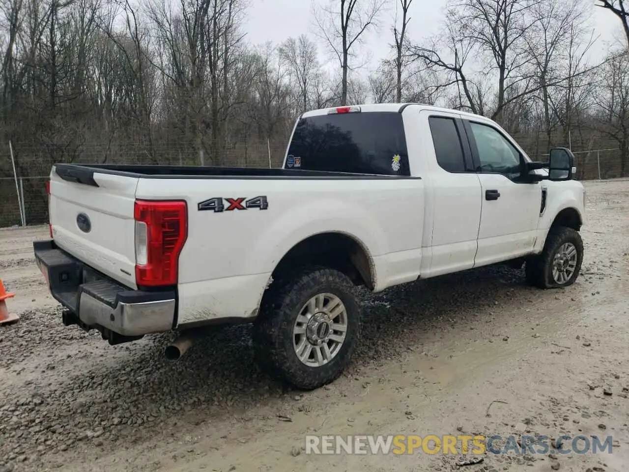 3 Photograph of a damaged car 1FT7X2B63KEF59135 FORD F250 2019