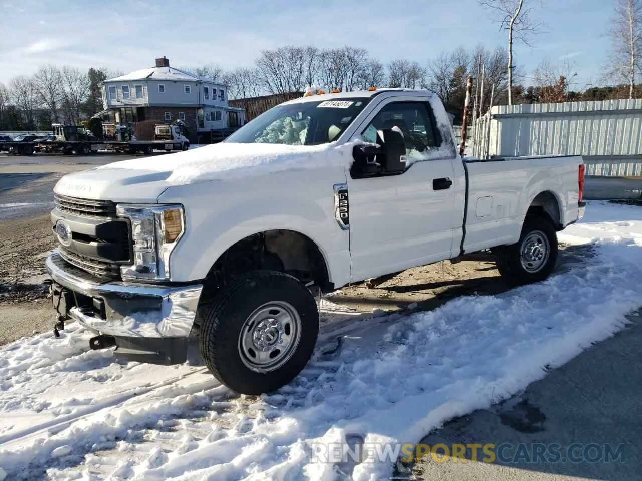 1 Photograph of a damaged car 1FTBF2B63KEF97154 FORD F250 2019