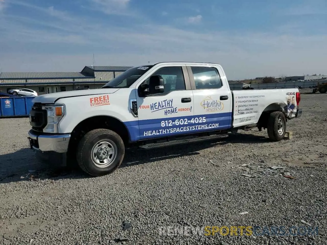 1 Photograph of a damaged car 1FT7W2B60LEE88240 FORD F250 2020