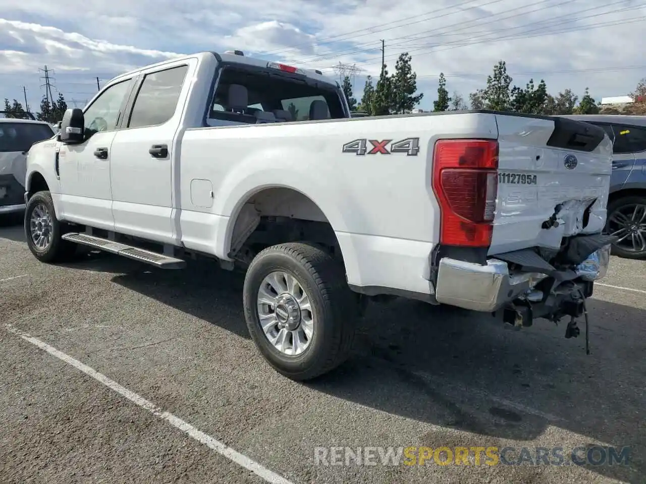 2 Photograph of a damaged car 1FT7W2B60LEE90733 FORD F250 2020