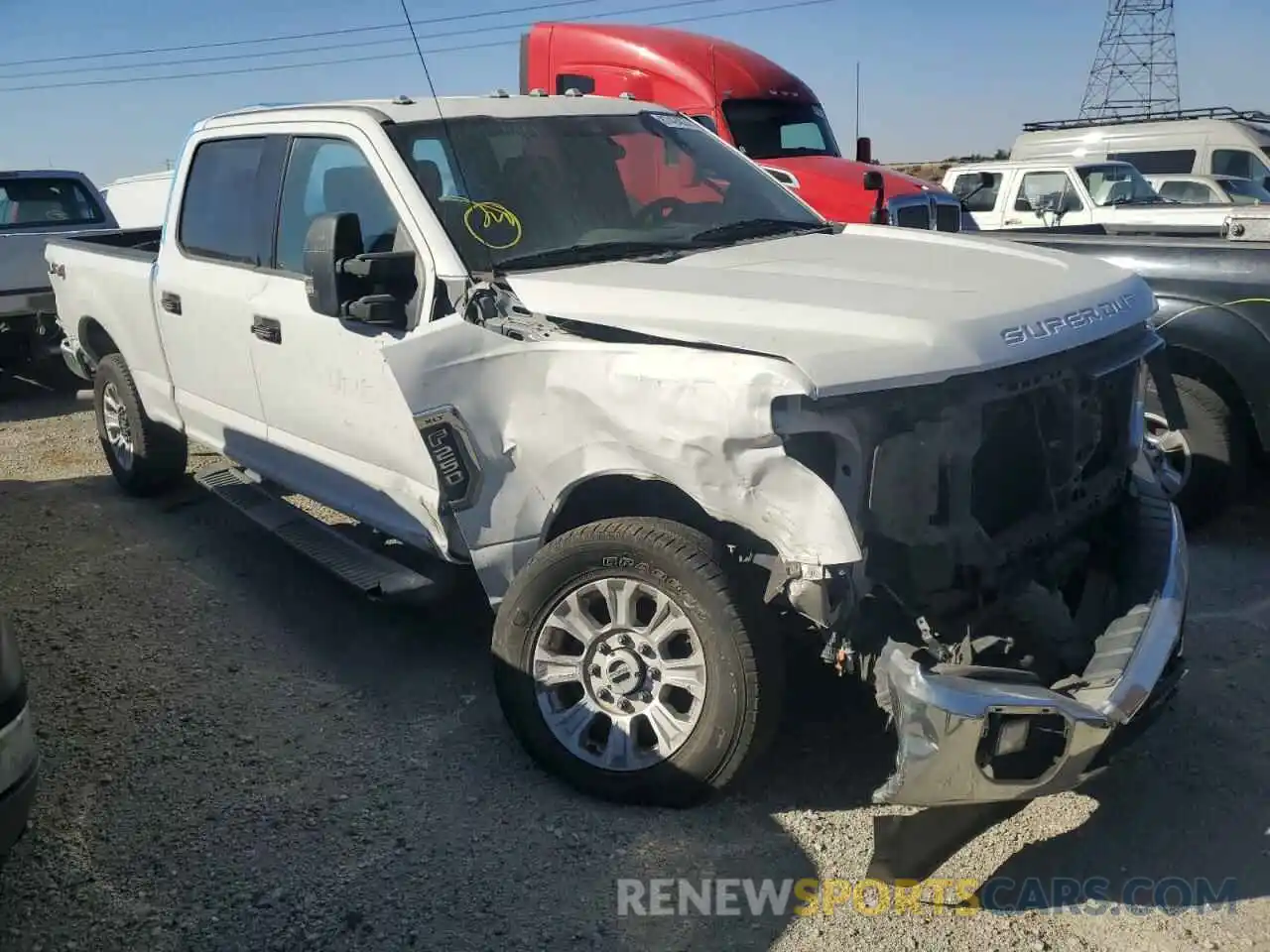 4 Photograph of a damaged car 1FT7W2B60LEE90733 FORD F250 2020