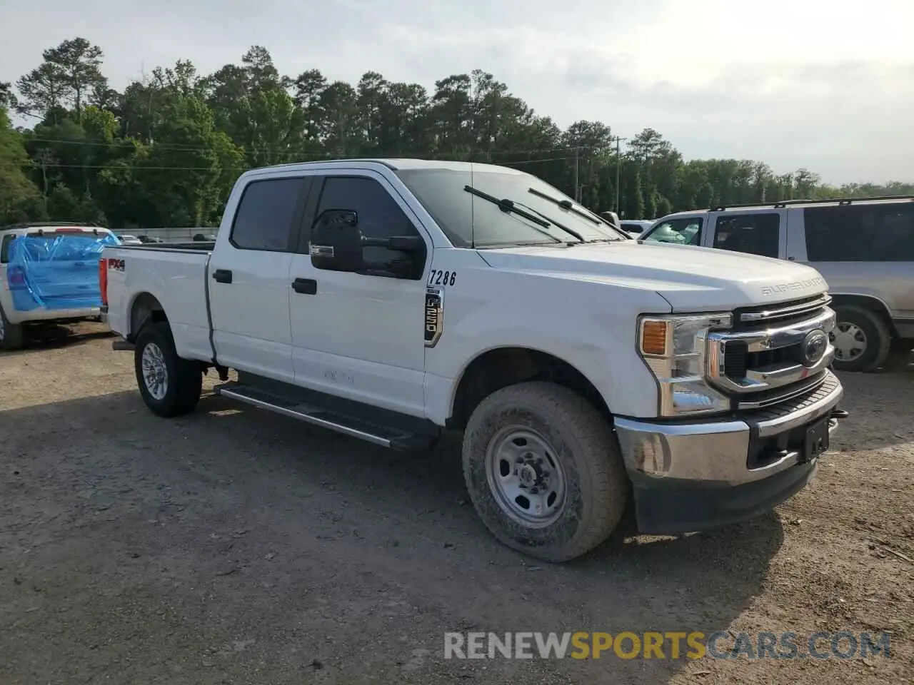 4 Photograph of a damaged car 1FT7W2B6XLED47286 FORD F250 2020