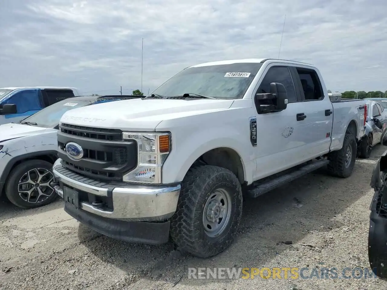 1 Photograph of a damaged car 1FT7W2B6XLEE09477 FORD F250 2020