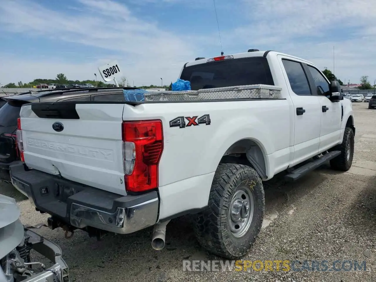 3 Photograph of a damaged car 1FT7W2B6XLEE09477 FORD F250 2020