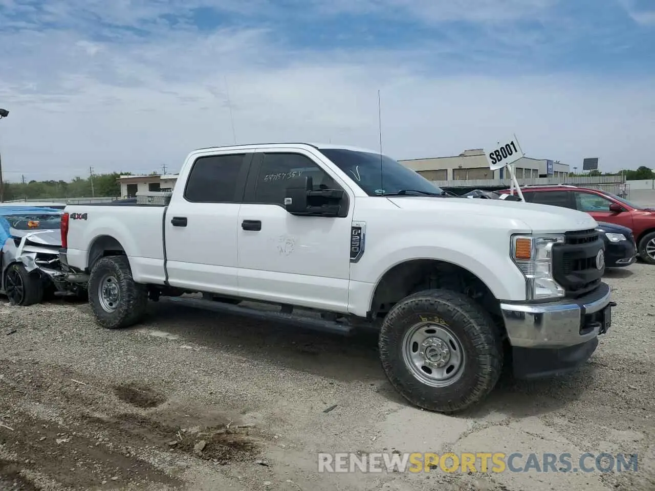 4 Photograph of a damaged car 1FT7W2B6XLEE09477 FORD F250 2020