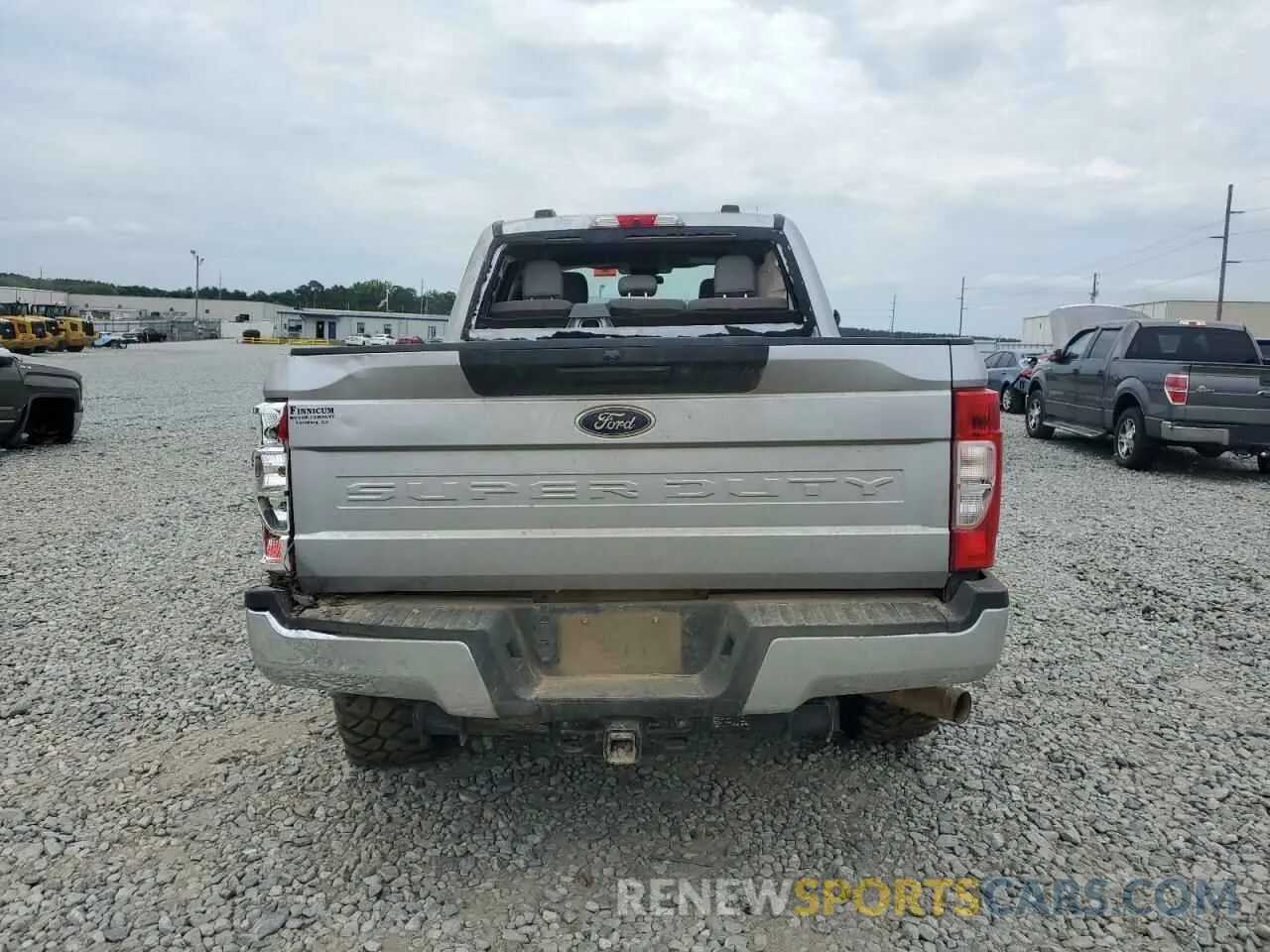 6 Photograph of a damaged car 1FT7W2B6XLEE81814 FORD F250 2020