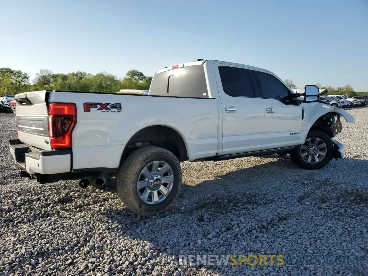 3 Photograph of a damaged car 1FT7W2BT0LED45102 FORD F250 2020
