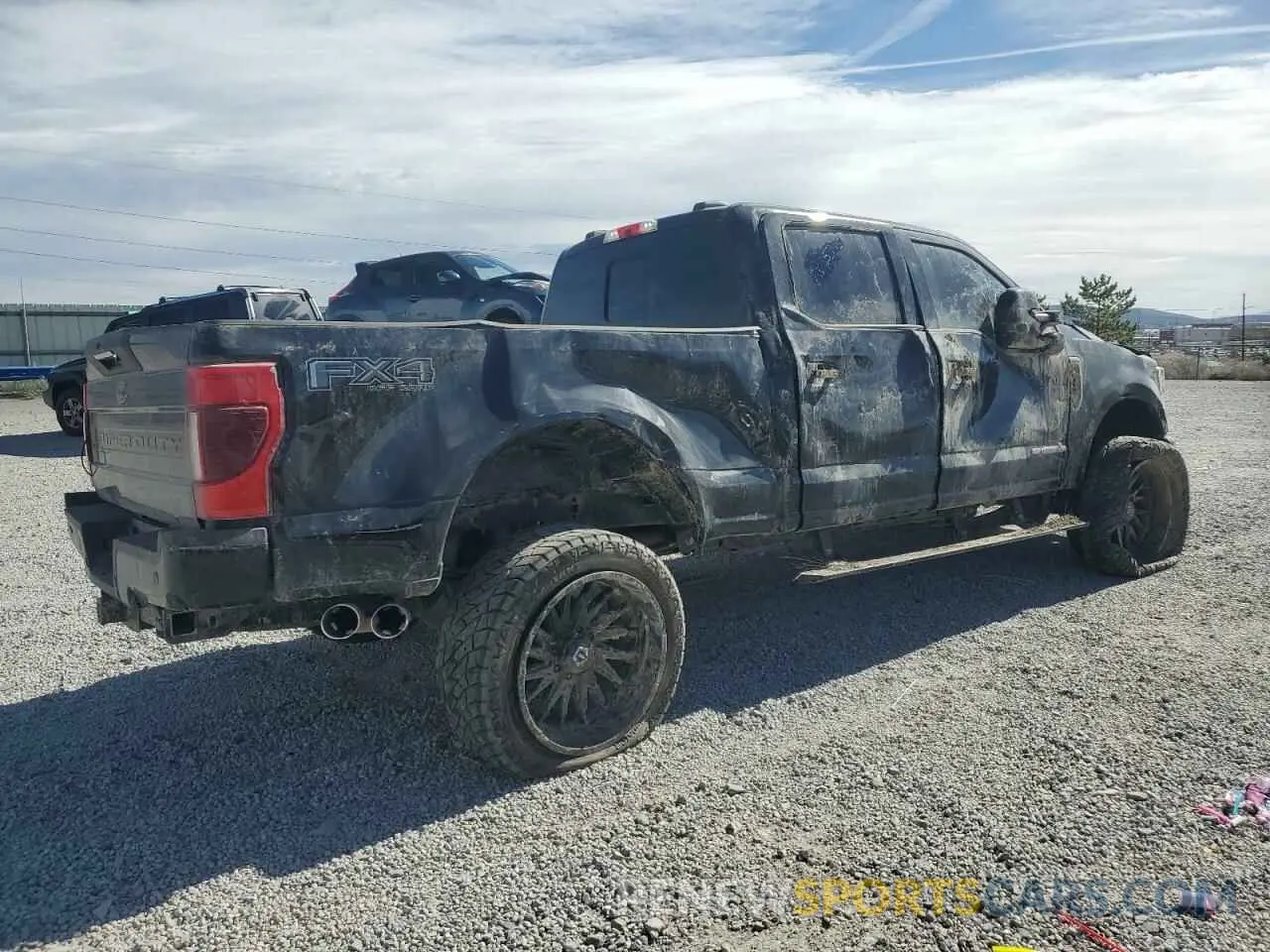 3 Photograph of a damaged car 1FT7W2BT5LEE60214 FORD F250 2020