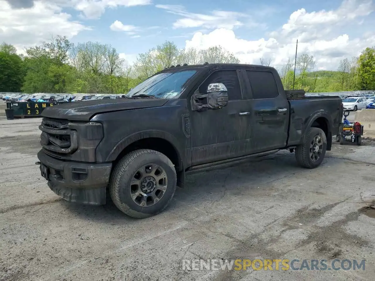 1 Photograph of a damaged car 1FT7W2BT7LEE73059 FORD F250 2020