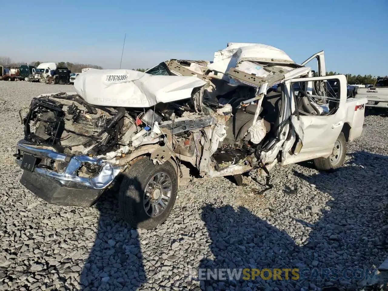 1 Photograph of a damaged car 1FT7W2BT8LEC92620 FORD F250 2020