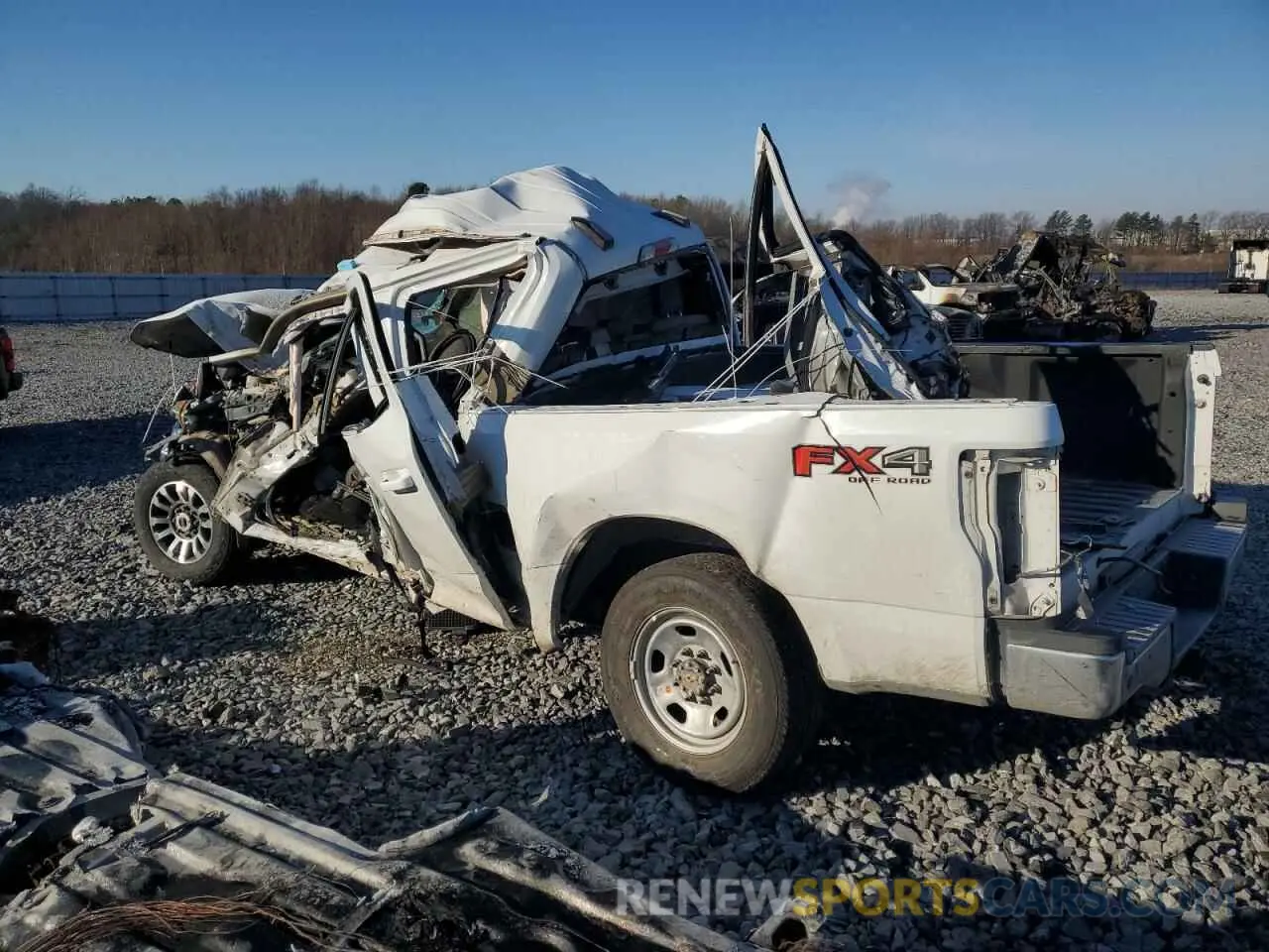 2 Photograph of a damaged car 1FT7W2BT8LEC92620 FORD F250 2020