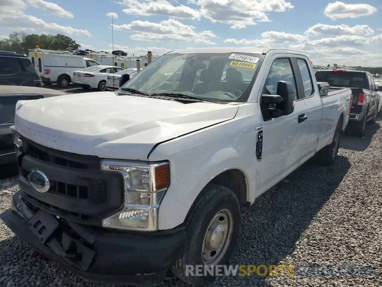 1 Photograph of a damaged car 1FT7X2A69LED67060 FORD F250 2020