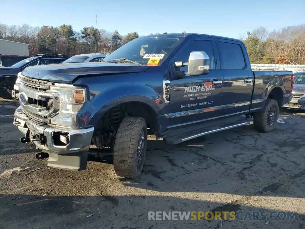 1 Photograph of a damaged car 1FT8W2BT7LEC65798 FORD F250 2020