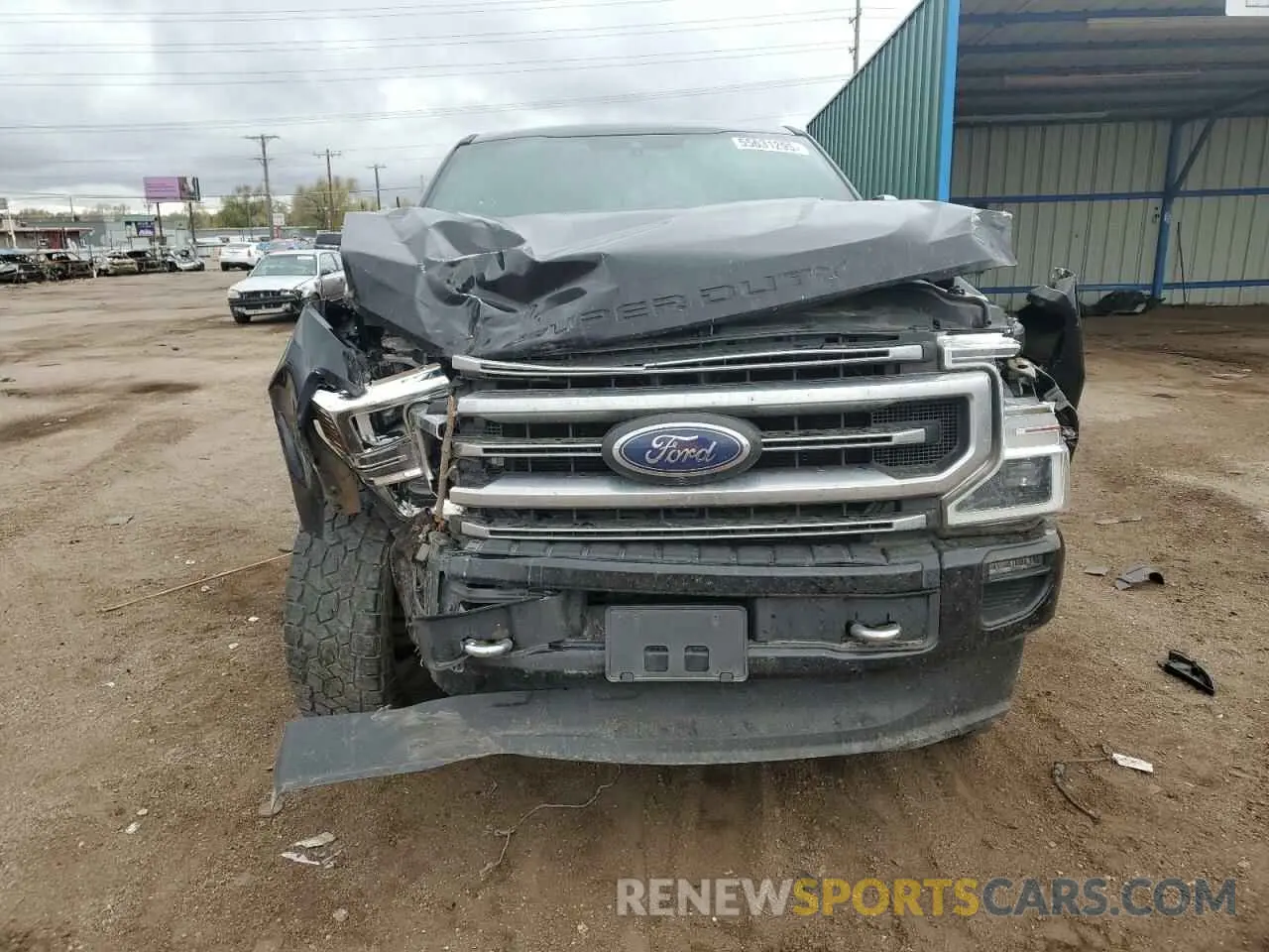 5 Photograph of a damaged car 1FT8W2BT7LEE77472 FORD F250 2020