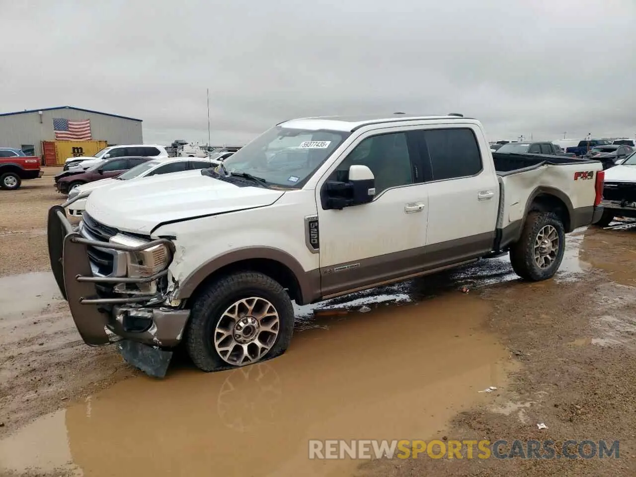 1 Photograph of a damaged car 1FT8W2BTXLEC70249 FORD F250 2020