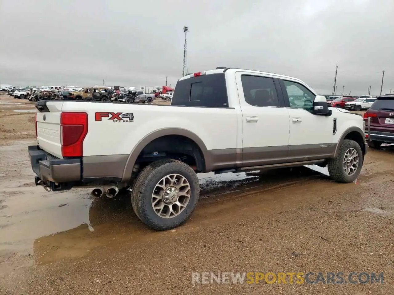 3 Photograph of a damaged car 1FT8W2BTXLEC70249 FORD F250 2020