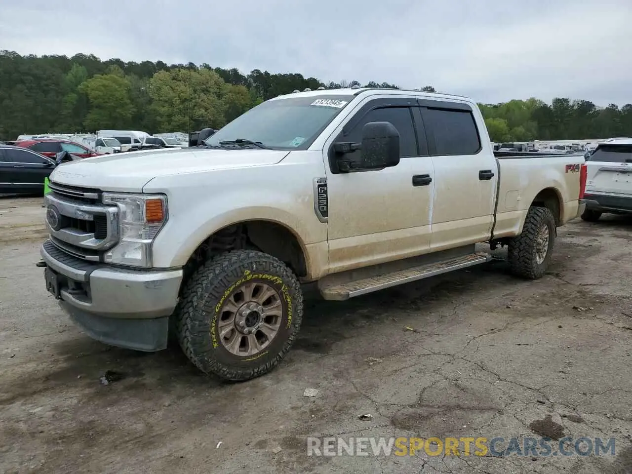 1 Photograph of a damaged car 1FT7W2B62MED66707 FORD F250 2021