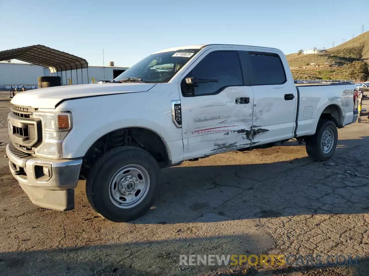 1 Photograph of a damaged car 1FT7W2B64MEC54006 FORD F250 2021