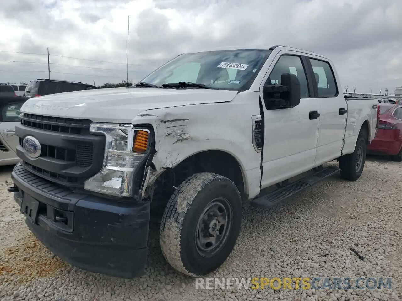 1 Photograph of a damaged car 1FT7W2B67MEC08881 FORD F250 2021