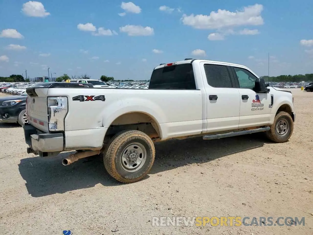 3 Photograph of a damaged car 1FT7W2B69MEC89060 FORD F250 2021