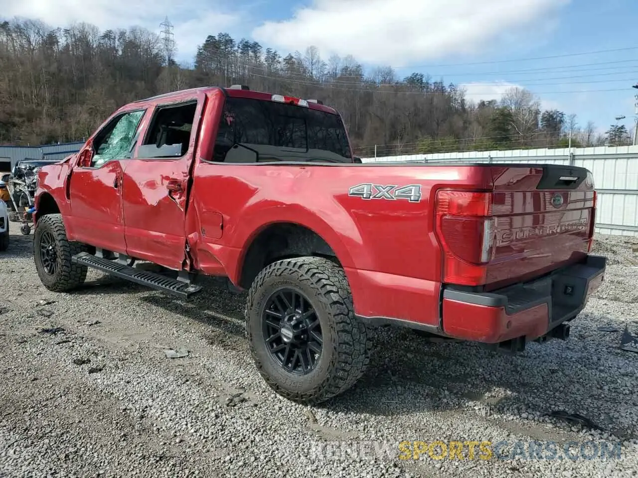 2 Photograph of a damaged car 1FT7W2BN4MEC35818 FORD F250 2021
