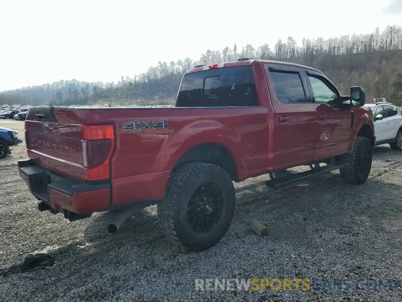 3 Photograph of a damaged car 1FT7W2BN4MEC35818 FORD F250 2021