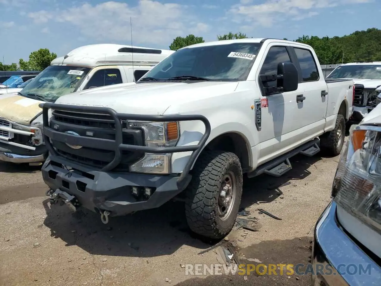 1 Photograph of a damaged car 1FT7W2BN4MED48541 FORD F250 2021