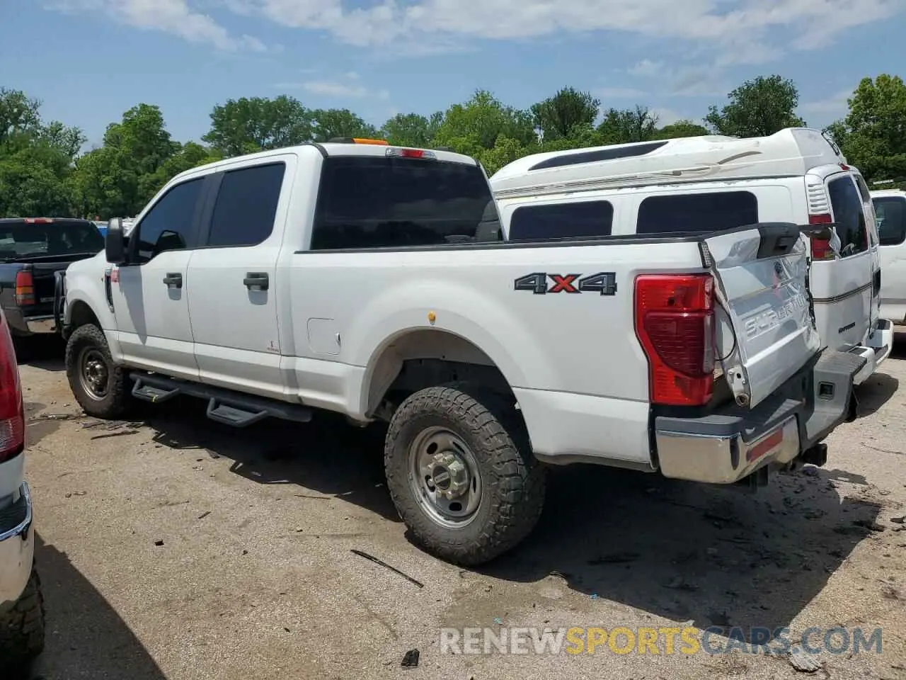 2 Photograph of a damaged car 1FT7W2BN4MED48541 FORD F250 2021